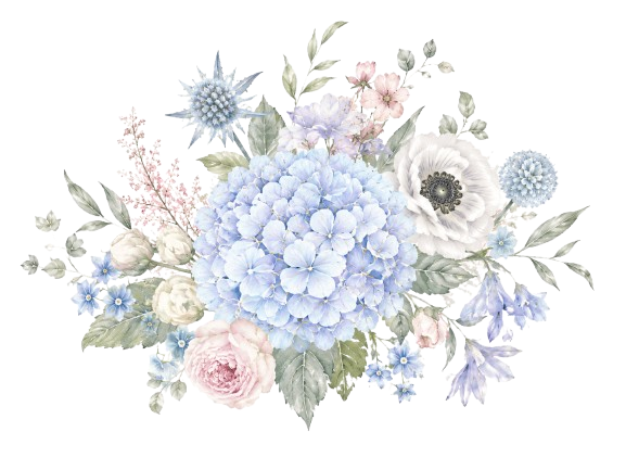 ornamen bunga doa